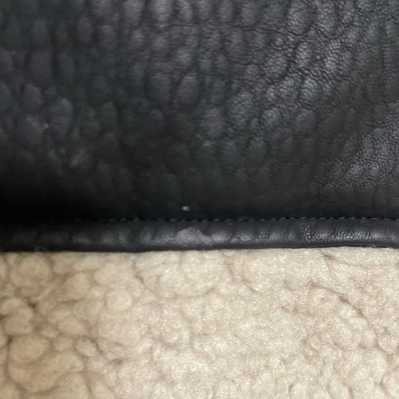 Peter Som Collective Sherpa Faux Leather Jacket - Picture 8 of 16